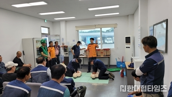 이미지 = 논산소방서 제공